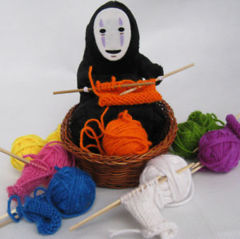 Large No Face Spirited Away Plush